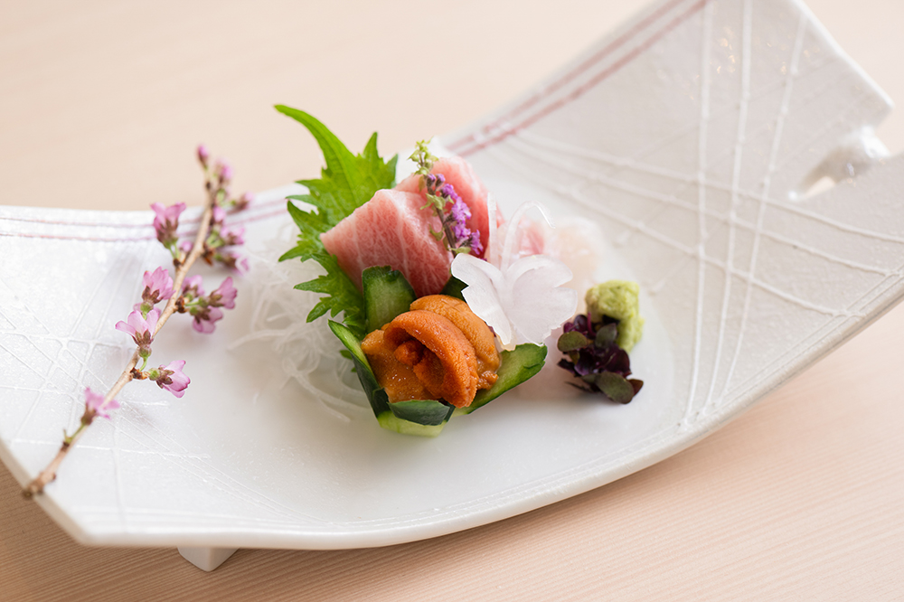 お造り三点盛り